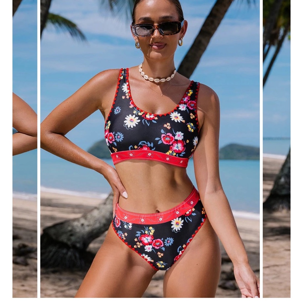 New.  Popvil 2 piece bathing suit.